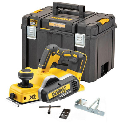 Dewalt DCP580N 18v XR Cordless Brushless Planer Bare + Deep TSTAK 2 IP54 Case