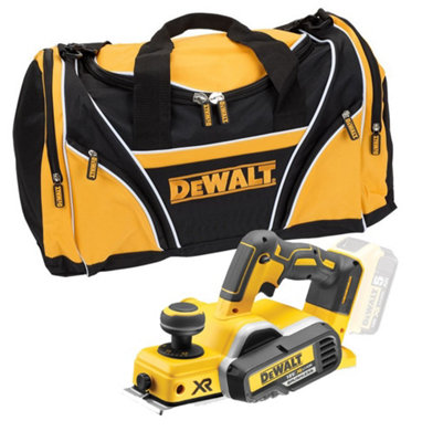 Dewalt DCP580N 18v XR Cordless Brushless Planer Bare Unit + Tool Bag
