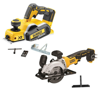 Dewalt DCP580N 18v XR Cordless Brushless Planer & Fence & DCS571N Circular Saw