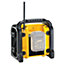 Dewalt DCR020 240v XR Compact DAB Digital Jobsite Radio + 18v 2.0ah Battery
