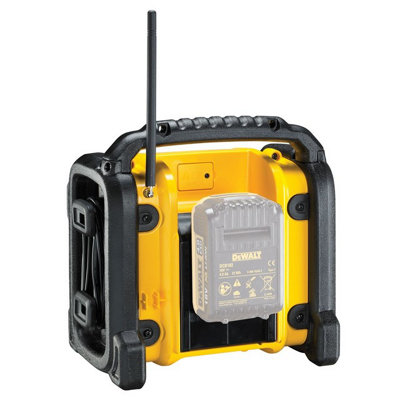 Dewalt DCR020 240v XR Compact DAB Digital Jobsite Radio + 18v 2.0ah Battery
