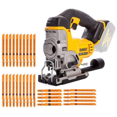 DeWalt DCS331N XR Cordless Jigsaw Li-ion 18 Volt Bare Unit DCS331 + 30 ...
