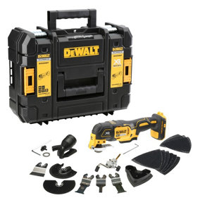 Dewalt DCS355N 18v XR Brushless Oscillating Multi Tool + 35 Accessories + Tstak