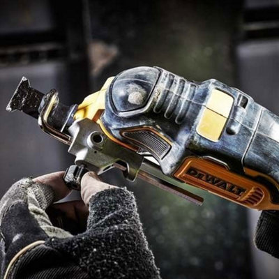 Dewalt DCS355N 18v XR Brushless Oscillating Multi Tool 84 Accessories Fein Ecut DIY at B Q