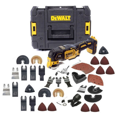 Dewalt DCS355N 18v XR Brushless Oscillating Multi Tool + 89 Accessories + Tstak