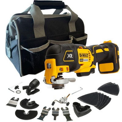Dewalt DCS355N 18v XR Brushless Oscillating Multi Tool Bare + 29 Accessories Bag
