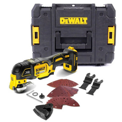 Dewalt DCS356N 18v XR Brushless 3 Speed Multi Tool + 29 Accessories + Tstak Case