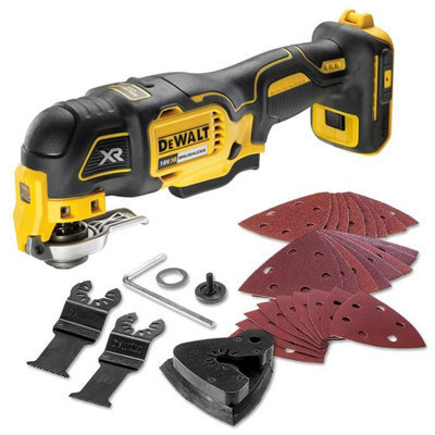 Dewalt DCS356N 18v XR Brushless Oscillating Multi Tool 3 Speed + 29 Accessories