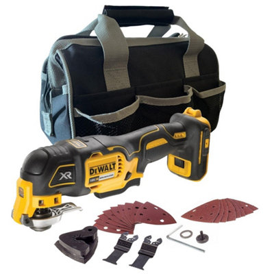 Dewalt DCS356N 18v XR Brushless Oscillating Multi Tool 3 Speed + Bag + 29 Access