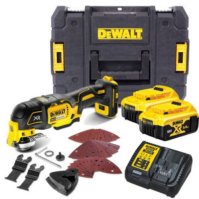 Dewalt dcs355 18v xr deals brushless multi cutter