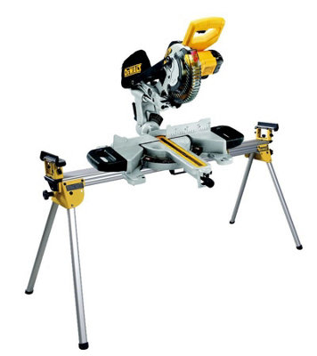 Dewalt DCS365N 18v Cordless XPS 184mm Mitre Saw Bare Unit + DE7023 Leg Stand