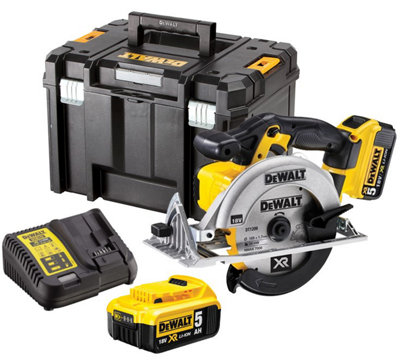 DeWalt DCS391P2 18v Heavy Duty XR Circular Saw 2 x 5.0ah Batts