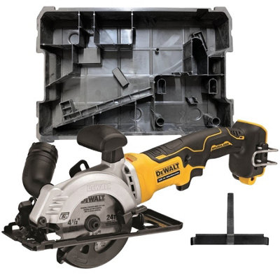 DeWalt DCS571N 18v Brushless XR 115mm Compact Circular Saw Bare + Tstak Inlay