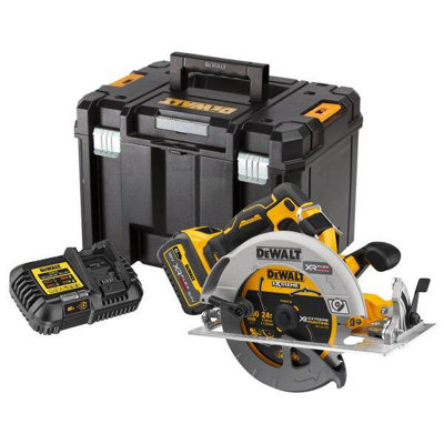 DeWalt DCS573T1 18v 190mm XR FlexVolt Advantage High Power Circular Saw 1x 6.0ah