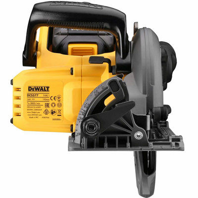 DEWALT DCS577N 54v Circular saw 190mm blade DIY at B Q