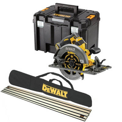 Dewalt circular best sale saw with rail