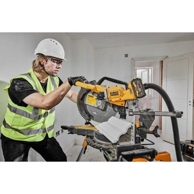 Dewalt DCS781X2 XR FlexVolt Cordless Mitre Saw 305mm 54V 2 x 9.0Ah