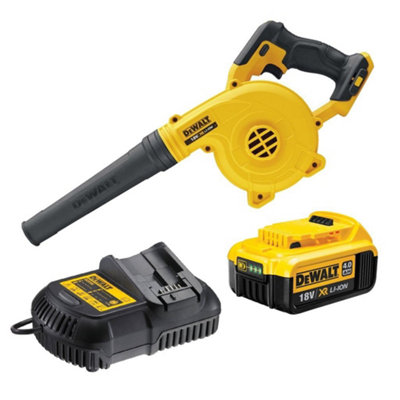 thumbnail image 2 of 400 CFM Cordless Leaf Blower For Dewalt 20V Max Batteries (Tool Only, No Battery) - Lightweight Handheld 2 of 5
