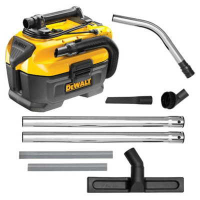 DeWalt DCV584L Flexvolt XR 14.4V 18v Wet Dry Cordless Corded Vacuum + Kit