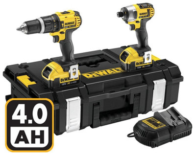 Dewalt DCZ285M2T 18v Twin Pack DCD785 Combi Drill DCF885 Impact