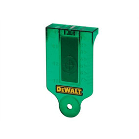 DEWALT DE0730G-XJ DE0730G Green Laser Target Card DEWDE0730G