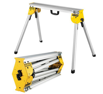 Dewalt DE7035 Heavy Duty Portable Saw Horse Work Support Stand 454kgs Capacity