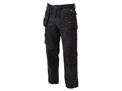 DEWALT DEWPROTRADE30/33 Pro Tradesman Black Trousers Waist 30in Leg 33in DEWPROT3033