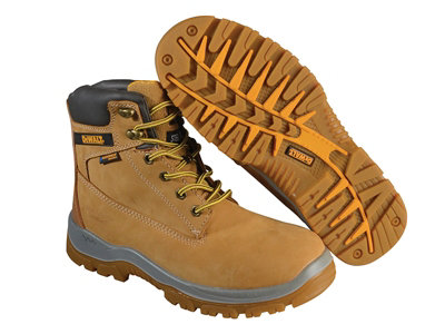 DEWALT DEWTITANIUMHONEY6 Titanium S3 Safety Boots Wheat UK 6 EUR 39 DEWTITAN6H