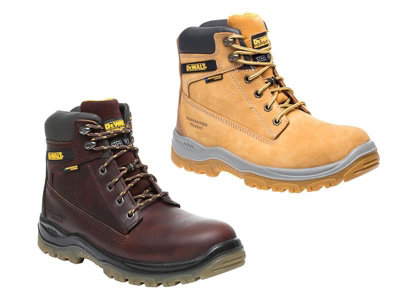 DEWALT DEWTITANIUMTAN6 Titanium S3 Safety Boots Tan UK 6 EUR 39 DEWTITAN6T