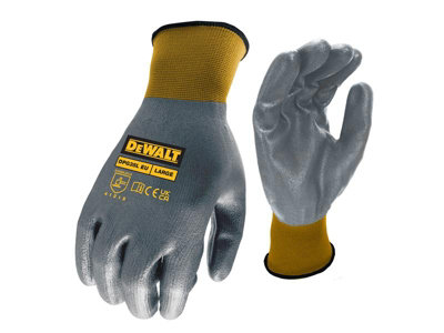 Dewalt DPG35L EU Water Resistant Grip Gloves - L Size 9 DEWDPG35L