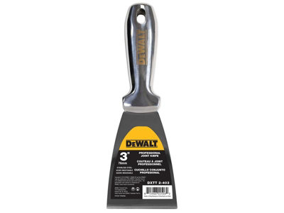DEWALT Drywall - Stainless Steel Jointing/Filling Scraper 75mm (3in)