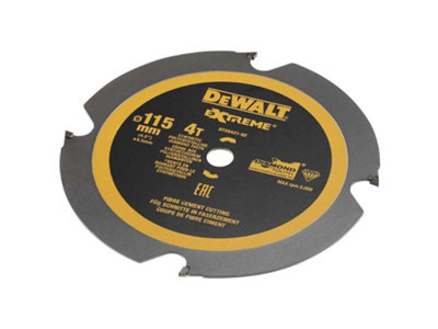 Dewalt DT20421 Diamond Circular Saw Blade 115 x 9.5mm x 4 Tooth TCT PCD DCS571