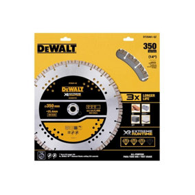 DEWALT DT20461-QZ Elite Series All Purpose Diamond Wheel 355 x 25.4mm