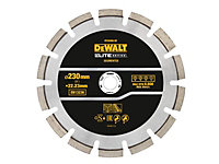 DEWALT DT20466-QZ Elite SeriesS Asphalt Diamond Segmented Wheel 230 x 22.23mm