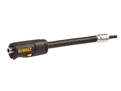 DeWalt Extreme 1/4 Hex Impact Right Angle Attachment 160mm - Screwfix