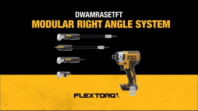 Dewalt DT20503 Ultra Compact Right Angle Drill Impact Driver Attachment 1/4" Hex