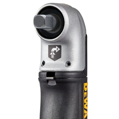 DeWALT Propulseur D'Angle DT20504-QZ 1/4" HEX - Engrenage Coudé Résistant Avec Hauteur De Tête 38 Mm