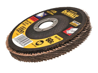 DeWalt DT30622 Extreme Metal Flap Disc 125mm for Tough Grinding Tasks