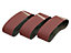 DEWALT DT3378-QZ Sanding Belt 533 x 75mm 120G Fine Grit Pack of 3 Fits DCW220NT