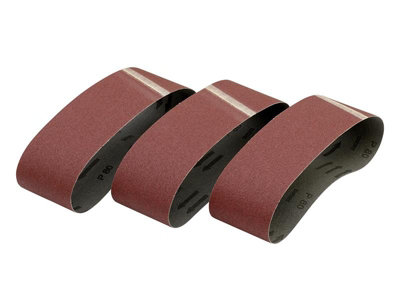 Faithfull Cloth Sanding Belt - 75mm X 457mm 40g (3" X 18")