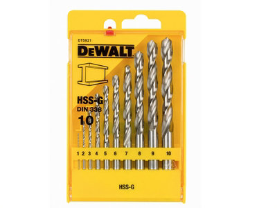 Dewalt DT5921-QZ DT5921 Extreme Metal Drill Bit Set, 10 Piece DEWDT5921QZ