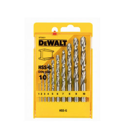 Dewalt DT5921-QZ DT5921 Extreme Metal Drill Bit Set, 10 Piece DEWDT5921QZ