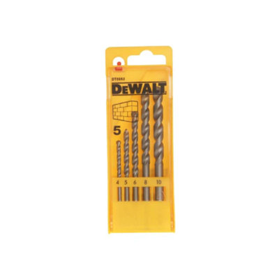 Dewalt DT6952-QZ Masonry Drill Set. 5 Piece DEWDT6952QZ | DIY at B&Q