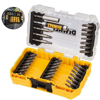 Dewalt DT70709 33 Piece Impact Screwdriver Bit Set + Tough Case Fits ...