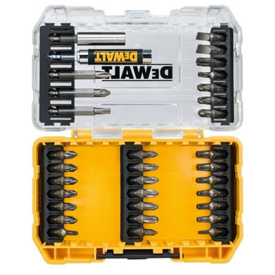 Dewalt DT70709 33 Piece Impact Screwdriver Bit Set + Tough Case Fits ...