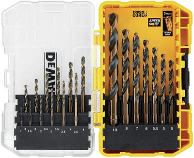 Dewalt drill bit set b&q discount