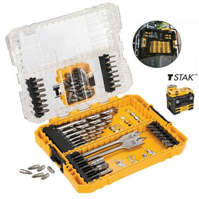 Dewalt extreme 100 piece mixed drill bit set hotsell