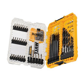 DeWalt Drill bits DeWalt drill bit sets DIY at B Q