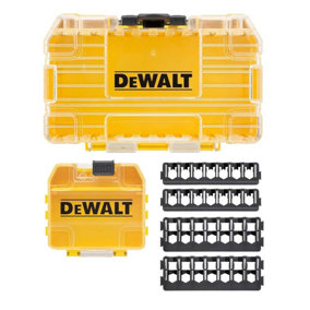 Dewalt DT70801 Small Tough Case  + 1x Pozi Bit Small Storage Case + 2 Bit Bars