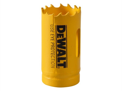DEWALT DT8122-QZ Bi-Metal 2X Life Holesaw 22mm DEWDT8122QZ